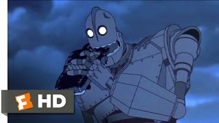 The Iron Giant 410 Movie CLIP  Hungry For Scraps 1999 HD [upl. by Bittner]