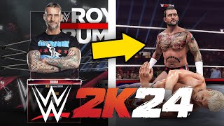 WWE 2K24 Como ACTUALIZARLO de manera REALISTA Roster Arenas Atuendos Renders Equipos etc [upl. by Dianne]