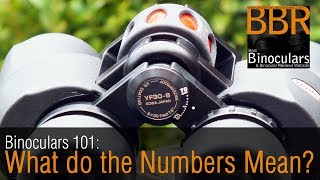 Binoculars 101 What do the numbers on binoculars mean [upl. by Nnyrat]