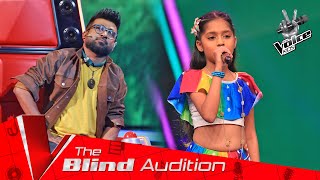 Senuthi Madumali  Saari Podiththak  සාරි පොඩිත්තක් ඇඳගෙන  Blind Auditions [upl. by Itnava211]