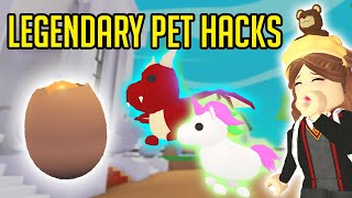 How to get a LEGENDARY pet from CRACKED EGG in Adopt me [upl. by Jock]