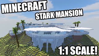 Marvels Iron Man quotMalibu Mansionquot Recreated in Minecraft Scale 11 [upl. by Zink]