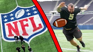 Trying Out For The NFL  Eddie Hall [upl. by Yesnel]