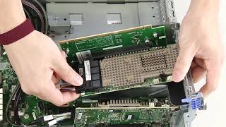 Lenovo ThinkSystem SR590 removing a PCIe adapter [upl. by Wini]