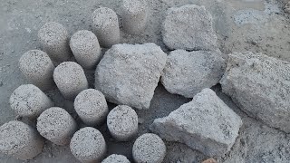 New Video Grainy Reused Pure Cement Floor Crumbling oddlysatisfying oddlysatisfying [upl. by Notsuoh]