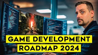 GAME Development Roadmap  2024 For BEGINNERS How to Start Game Development in 2024 [upl. by Erasme380]