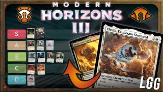 EVERY LEGENDARY RANKED Modern Horizons 3 Tier List  Live Set Review  MTG Commander cEDH EDH [upl. by Aisetra]