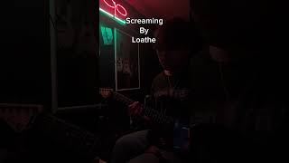 Screaming by Loathe cover guitarcover loathe charvelguitar metal producer [upl. by Aleron]