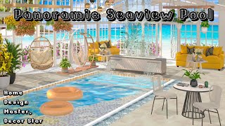 Home Design Master Decor Star  Panoramic Seaview Pool 💖 gameplay gaming youtub [upl. by Mafala]