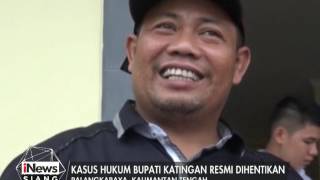 Kasus Hukum Bupati Katingan resmi dihentikan  iNews Siang 0402 [upl. by Millman]