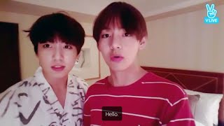 Eng Sub BTS V amp Jungkook Live in Osaka from 2016 [upl. by Yer]