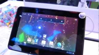 Alcatel One Touch Evo 7 tablet handson [upl. by Peonir]