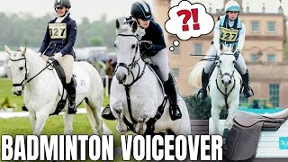 REACTING TO MY BADMINTON ROUNDS  Dressage show jumping and cross country in full [upl. by Yusuk]