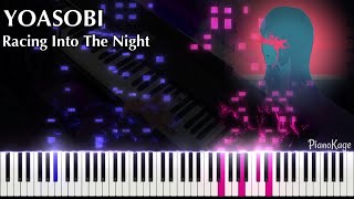 Racing Into The Night Yoasobi  GROOVY Piano Tutorial [upl. by Led767]