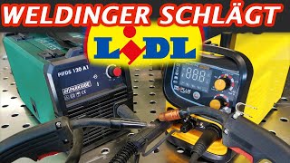 Das neue Weldinger Schweißgerät im Vergleich mit dem Lidl PIFDS 120 [upl. by Zurkow]