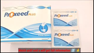 Proxeed plus for Men health conception uses and side effects review  Medic Health [upl. by Norry]