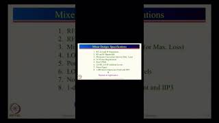 Mixer Design Specifications [upl. by Hanonew]
