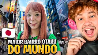 Como é o maior BAIRRO OTAKU do mundo no Japão  React Prizza [upl. by Py]