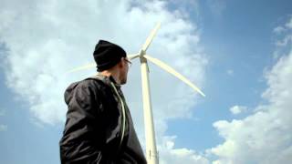 Wind turbine sound  high quality audio [upl. by Adeirf]