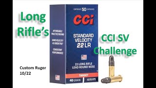 CCI SV LR Challenge Custom Ruger 1022 24quot Green Mountain Barrel Kidd Trigger MnMarine1 [upl. by Bendick511]