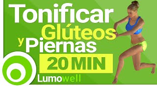 Ejercicios para Tonificar Glúteos y Piernas  20 Minutos [upl. by Akire]