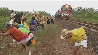 Famous Australian train mooned to celebrate tenth year [upl. by Inhoj514]