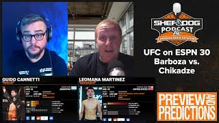 Shillan amp Duffy UFC on ESPN 30 Preview [upl. by Haman]