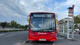 New Extension on London Bus Route W13 [upl. by Alokin]