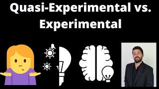 QuasiExperimental vs Experimental [upl. by Ettereve]