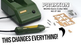 TOP TOOLS  THE NEW PROXXON MICRO SONIC CUTTER 27300 [upl. by Verile]