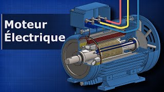 Comment Fonctionnent les Moteurs Électriques  Moteurs à Induction à Courant Alternatif Triphasé [upl. by Leverett]