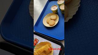 Zafrani chai with osmania biscuit and paneer puffpista house [upl. by Sharon]