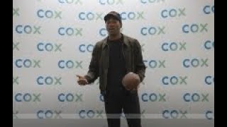 Malcolm Mitchell Cox Digital Equity Ambassador Shares His Joy of Reading with Young Fans [upl. by Aenit]