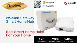 Review eWelink Zigbee 30 Gateway Smart Home Hub RJ45 Ethernet Bridge Wired Gateway 2024 [upl. by Nolita435]