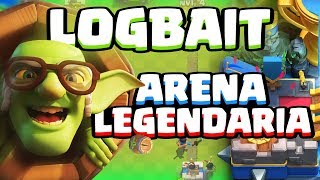 LOGBAIT PARA LLEGAR A ARENA LEGENDARIA  Clash Royale  Alvaro845  Kings Cup II [upl. by Desi]