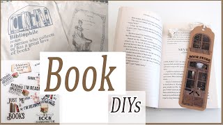 BOOK Crafts DIY  Fun Book Crafts to try [upl. by Annice]