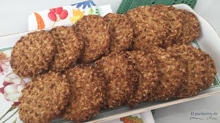 Galletas tostadas y extra crujientes de avena veganas  Episodio 1 [upl. by Lirrad994]