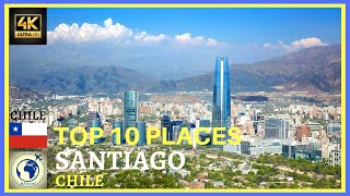 10 BEST THINGS to DO in SANTIAGO4K Santiago Travel Guide Wtravel [upl. by Anilehs656]