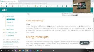 Programmeren met arduino  interrupts I [upl. by Eifos]