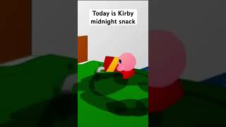 Today is Kirby midnight snack kirby [upl. by Asillem553]