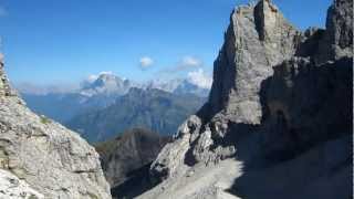 Mulaz  Rifugio Volpi da Falcade  Settembre 2012 [upl. by Gaul]