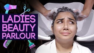 Types Of Employees at Every Ladies Beauty Parlour  MostlySane [upl. by Mafalda]