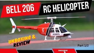 RC ERA C138 Bell206 RC Helicopter Unboxing Video  part 12 [upl. by Cammi220]