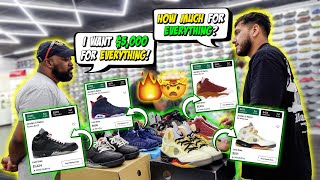 He Brought Over 5000 in HEAT Sneakers to Sell [upl. by Llezo]