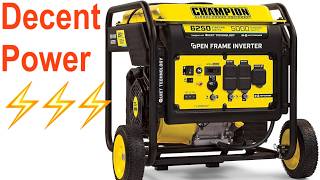 Champion Generator 5000 Watt Inverter Type Instructions and Review by Skywind007 [upl. by Yregerg482]