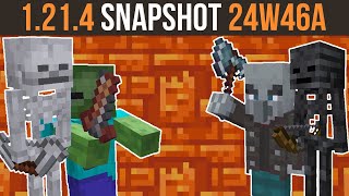 Minecraft 1214 Snapshot 24W46A  Holder Types amp Resin Wolf Farm [upl. by Rednaskela983]