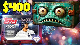 Monster Boxes Are LOADED 2024 Topps Series 2 [upl. by Adnawaj]