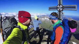 Großes Wiesbachhorn 3564m via Kaindlgrat Normalweg  111282018 HD [upl. by Varden]