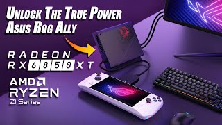 ASUS ROG Ally XG Mobile eGPU HandsOn On The Edge Of Desktop Class Power [upl. by Ynoffit]