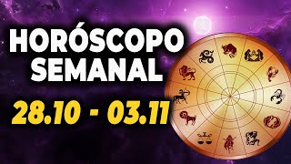 🎇Horóscopo semanal para todos los signos del zodíaco del 28 de octubre al 3 de noviembre😯🔥 [upl. by Makell]